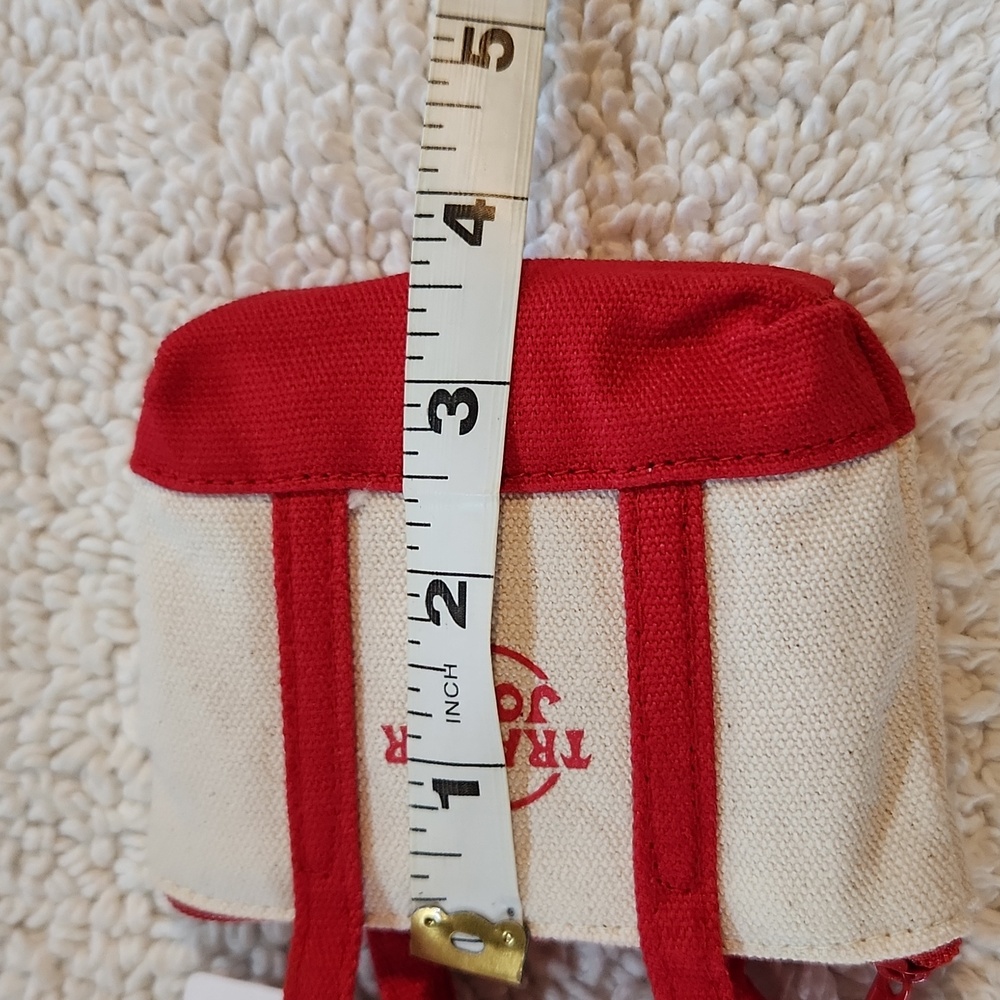 Canvas Micro Tote Bag Set - Red, Green, and Blue - Picture 8 of 8